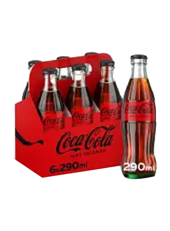 Coca Cola Zero, 6 x 290ml