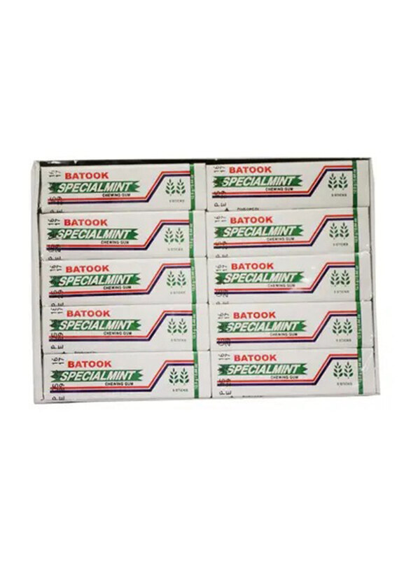 

Batook Batook Five Sticks C/Gum-Spcia, 20 x 5 Sticks