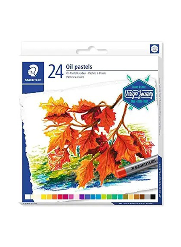 Staedtler Oil Pastel Colour Multicolour, 24 Pcs (ST-2420-C24)