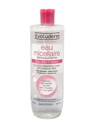 Evoluderm Micellar Water for Dry & Sensitive Skin, 500ml