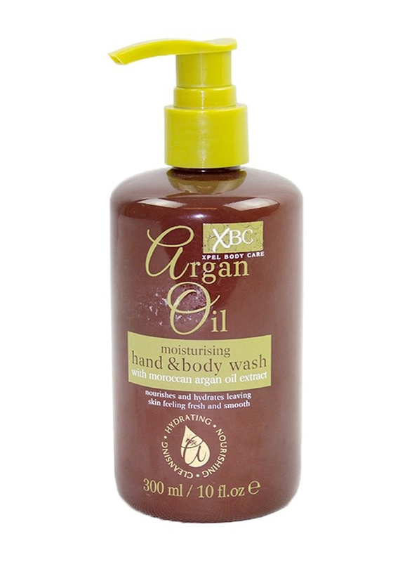 Argan Oil Moisturising Hand & Body Wash, 300ml