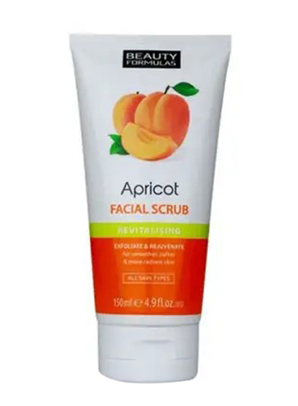 Beauty Formulas Face Scrub Apricot, 150ml