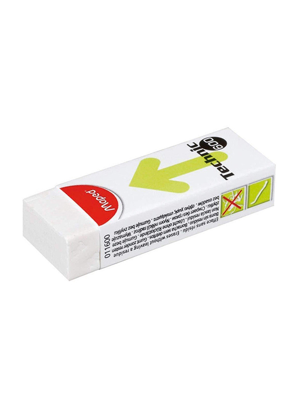 Maped Technic 600 Eraser, White