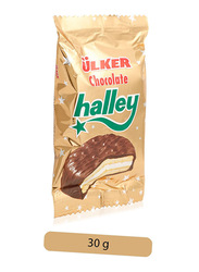 أولكر هالي بسكويت ساندويتش مغطى بالشوكولاتة، 30 جم