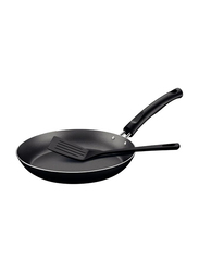 Tramontina 24cm Aluminium Frying Pan, Black