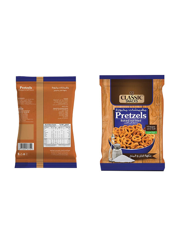 

Classic Snacks Pretzels Vinegar & Salt, 30g