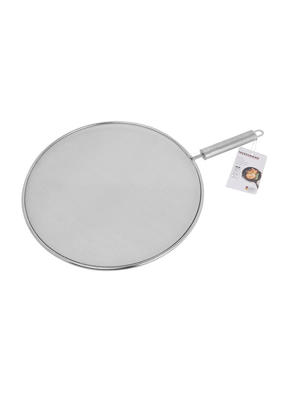 

Fackelmann 20cm Stainless Steel Strainer, Silver