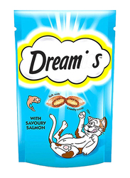 Dreamies Salmon Treats Dry Cat Food, 6 x 60g