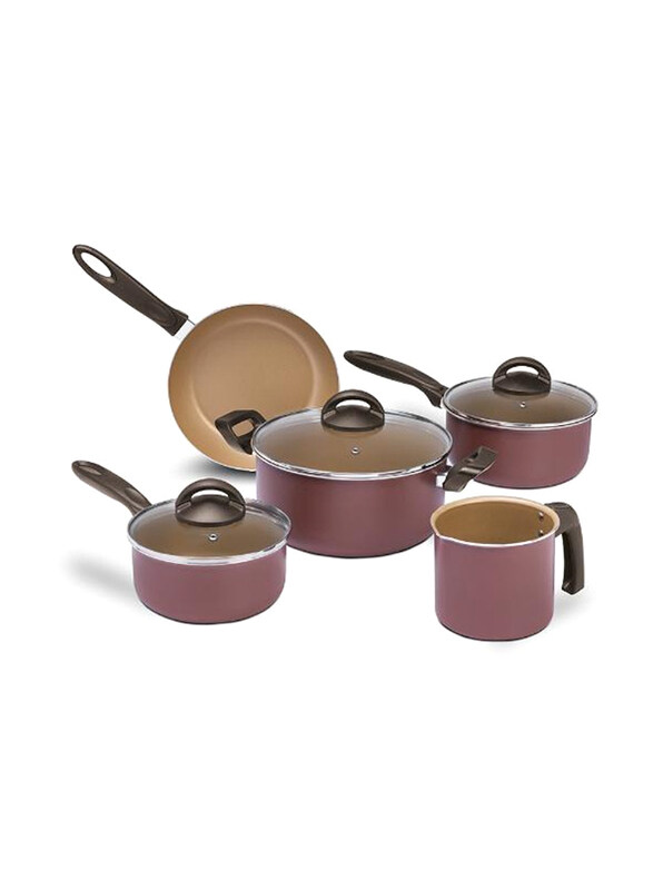 

Brinox 5-Piece Grenn Planet Cookware Set, Multicolour