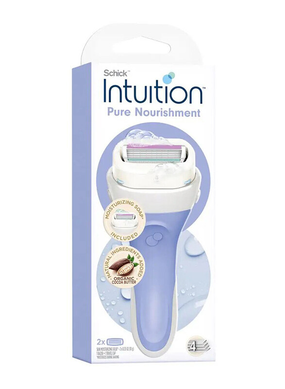 

Schick Intuition Kit 2 Plade Nourishment Set