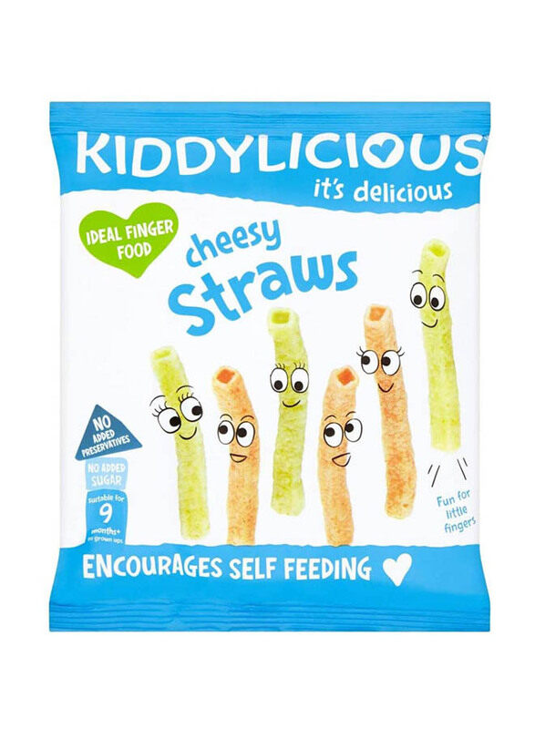 

Kiddylicious Cheesy Flavour Veggie Straws - 12 g