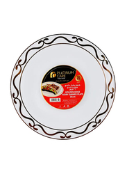 Platinum Care Golden Edge Dinner Plate, Ivory, 23 cm, 20 Pieces