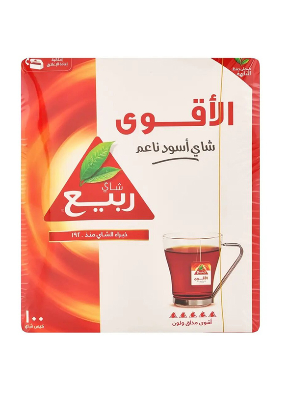 Rabea Extra Strong Black Tea - 100 Tea Bags