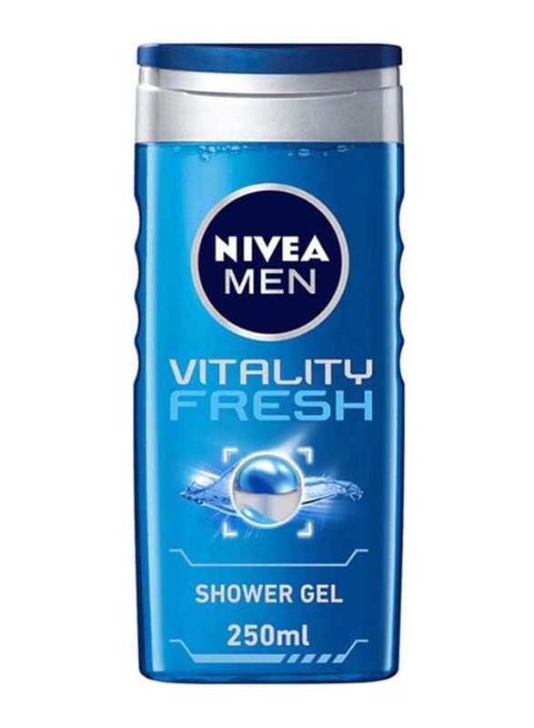 

Nivea Men Vitality Fresh Shower Gel, 2 x 250ml