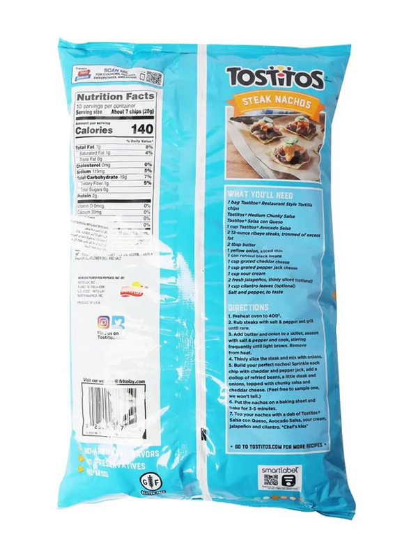 Tostitos Original Restaurant Style, 283.5g