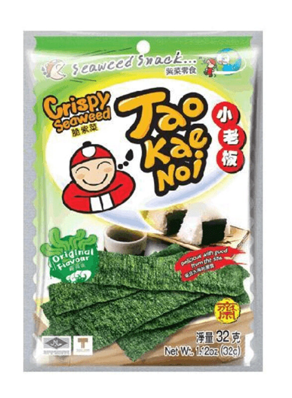 

Tao Kae Noi Crispy Seaweed Snack Original, 32g