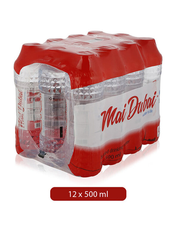 

Mai Dubai Low Sodium Water Bottle - 12 x 500ml