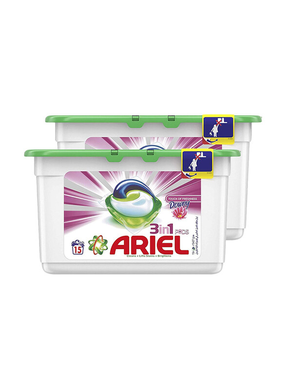 

Ariel Capsules WTD 3 in one Pods, 2 x 378g