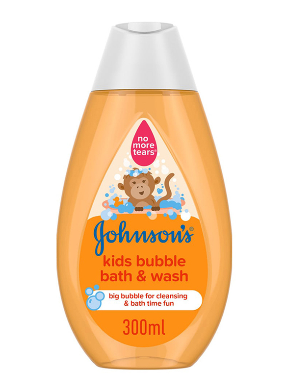 Johnson's Baby 300ml Bubble Bath & Wash for Kids