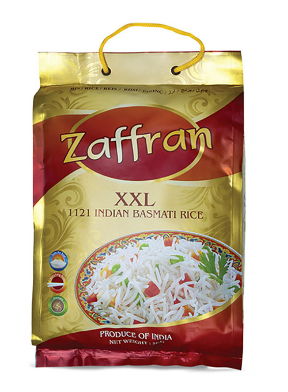 Zaffran 1121 Indian Basmati Rice, 1 Piece x 5 Kg