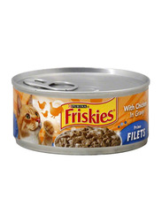 Purina Friskies with Chicken in Gravy Wet Cat Food, 156 grams