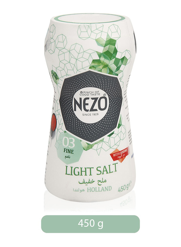 Nezo Refined Light Salt, 450g