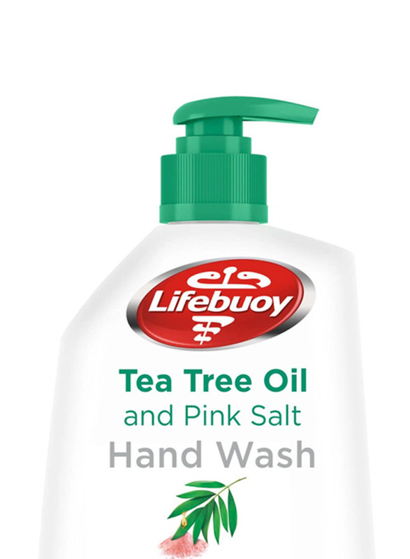 Lifebuoy Tea Tree Oil & Pink Salt Anti-Bacterial Hand Wash, 500ml