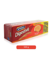 McVitie's Digestive Whole Wheat Biscuits, 500g