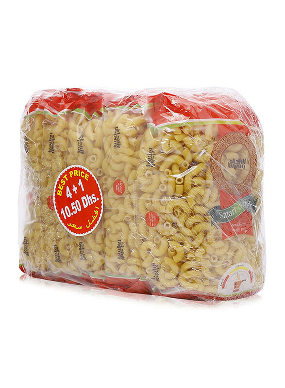 

Union Smart Choice Macaroni Corni Pasta - 5 x 400 g