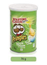 Pringles Sour Cream & Onion Potato Chips, 70g
