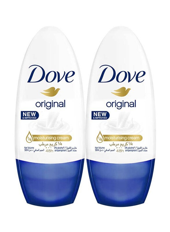 

Dove Roll On Deodorant Original, 2 x 50ml