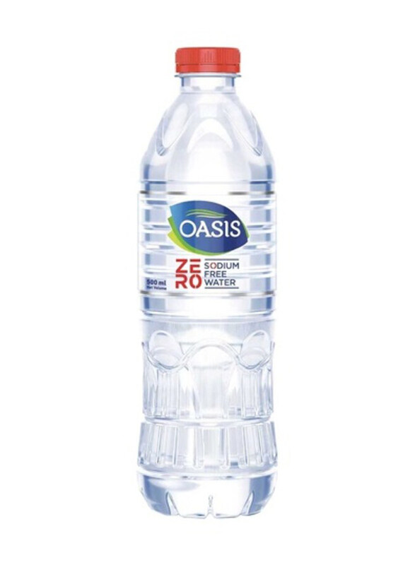 

Oasis Zero Sodium Free Drinking Water, 500ml