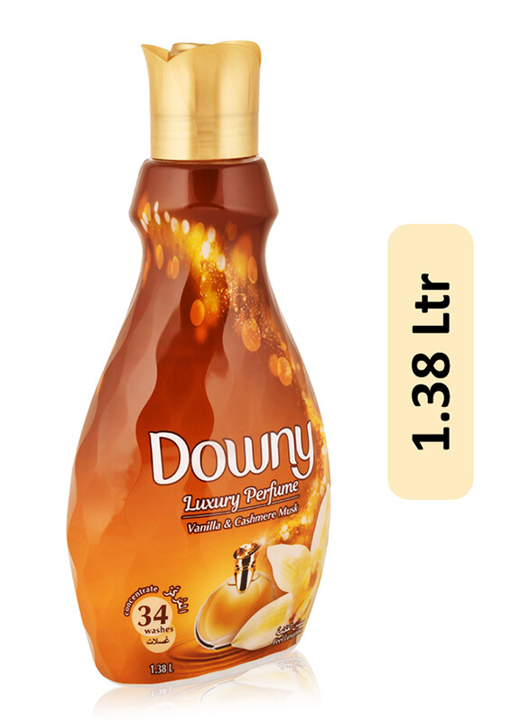 

Downy Vanilla & Cashmere Musk Fabric Conditioner, 1.38 Liters