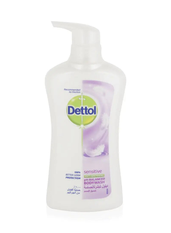 Dettol Sensitive Anti - Bacterial Shower Gel - 500ml