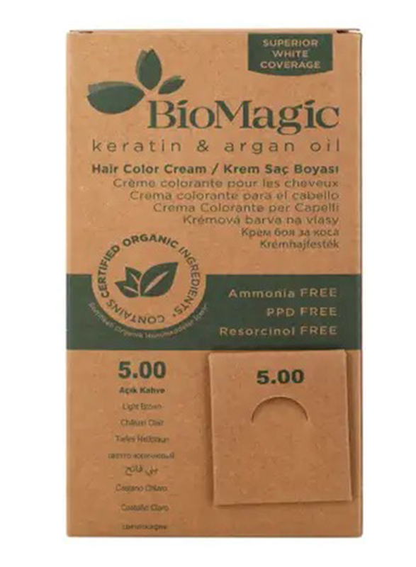 Biomagic Hair Color, 60ml, 5/00 Light Brown