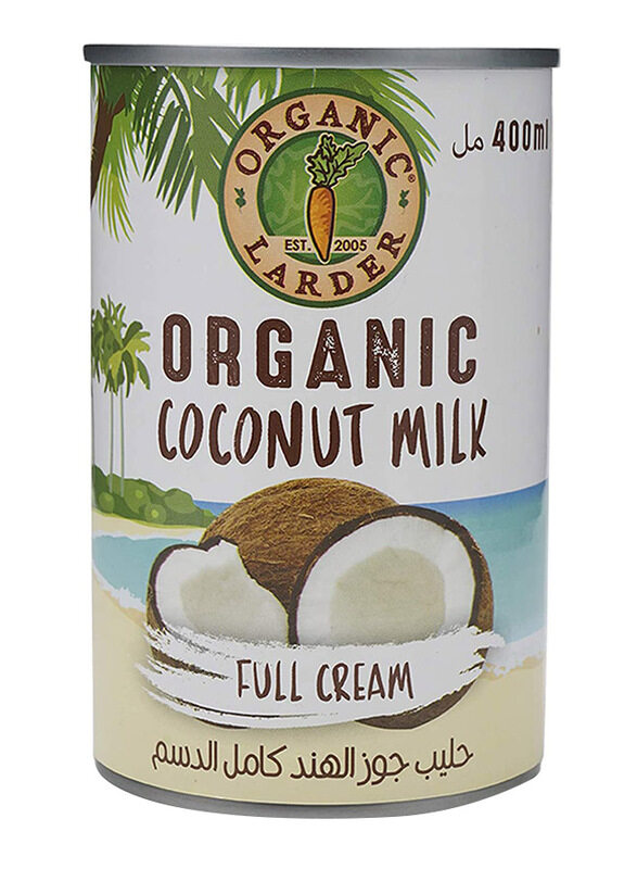 

Organic Larder Full Cream Coconut Milk - 400ml
