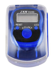 Tasbeeh Digital Display Row Finger Counter Watch, JXN-5136, Blue