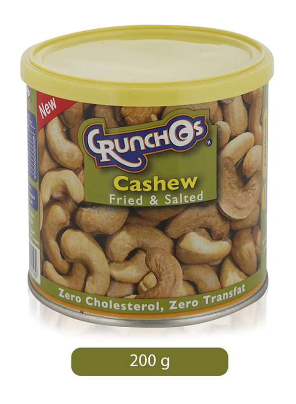 Crunchos Fried & Salted Cashew, 200g