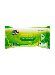 Wow 10-Sheets Skin Antibacterial Wipes for Babies