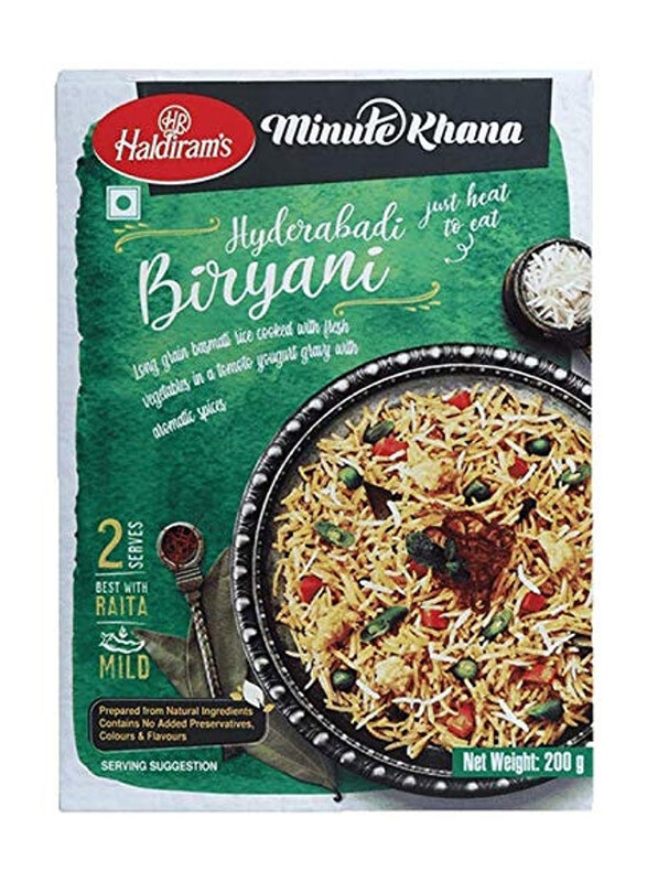 

Haldirams Minute Khana Hyderabadi Biryani Masala, 200g