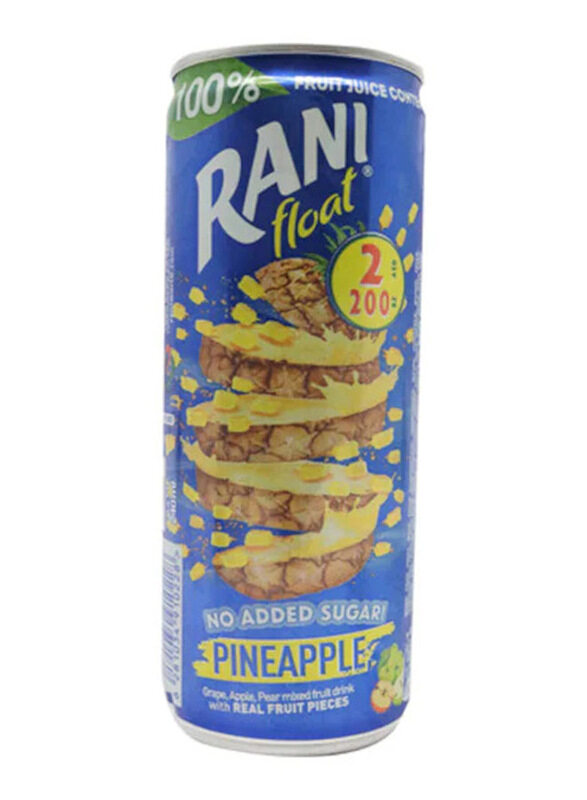 

Rani Float Pineapple Fruit Drink with Real Fruit Pieces - 240ml