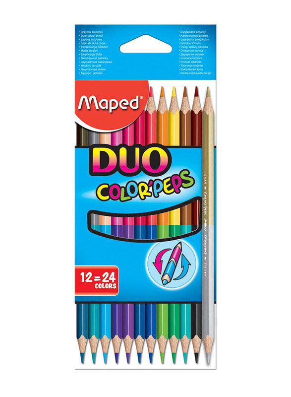 

Maped Colour Peps Pencils, 12 Pieces, Multicolour