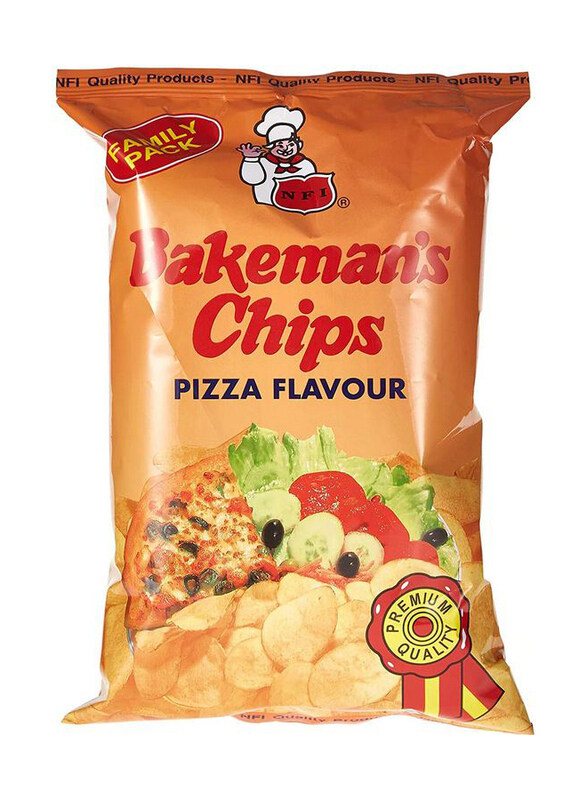 

Bakeman's Pizza Flavoured Chips, 100g