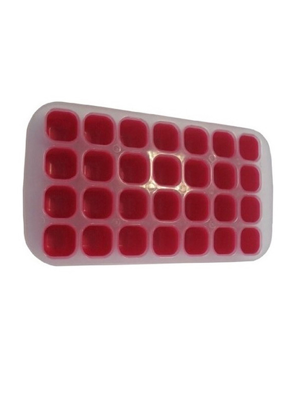 Fackelmann Ice Cube Tray, Red