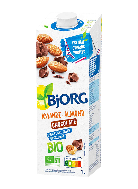 Bjorg Chocolate Almond Milk Drink, 1 litre