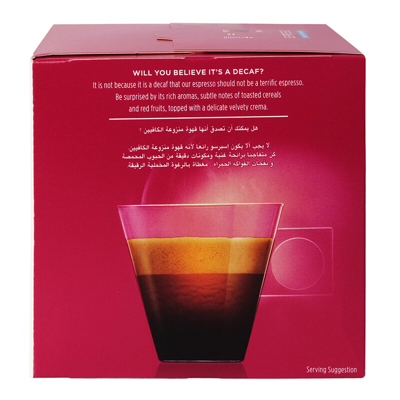 Nescafe Dolce Gusto Espresso Decaffeinato Coffee Capsules, 16 Capsules