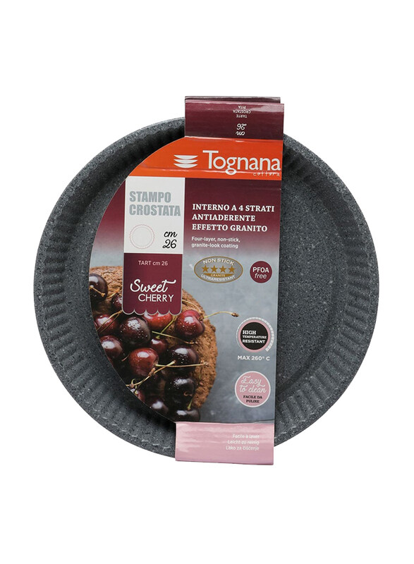 

Tognana Porcellane Round Carbon Steel Cake Baking Oven Tray, 26cm