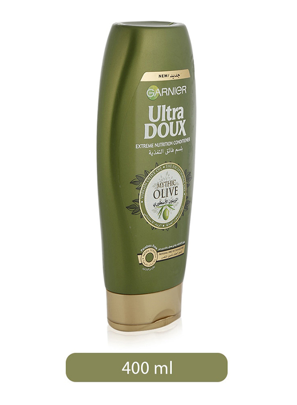 Garnier Ultra Doux Mythic Olive Conditioner for All Hair Types, 400ml