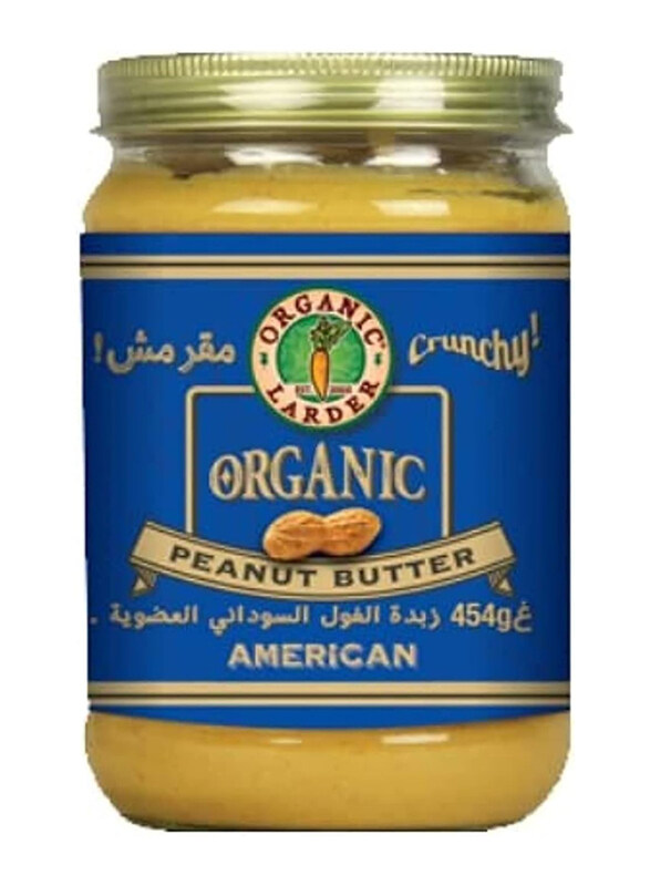 

Organic Larder Peanut Butter Crunchy, 454g