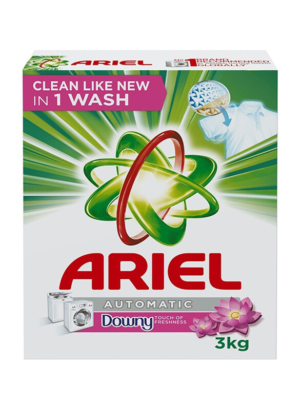 

Ariel Automatic Powder Laundry Detergent, Touch Of Freshness Downy, 3 Kg